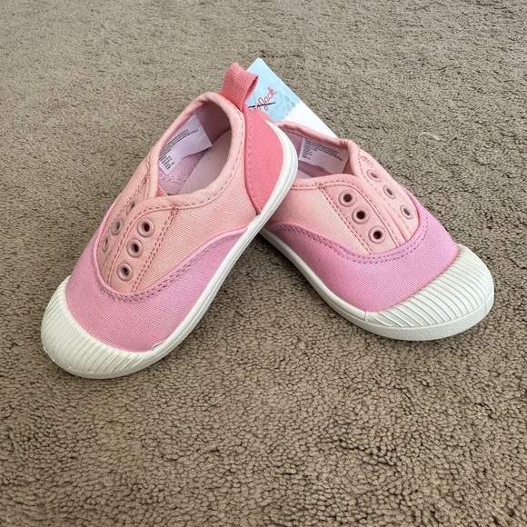 Cat & Jack Other - Girls Slipon pink shoes 7c NWT
